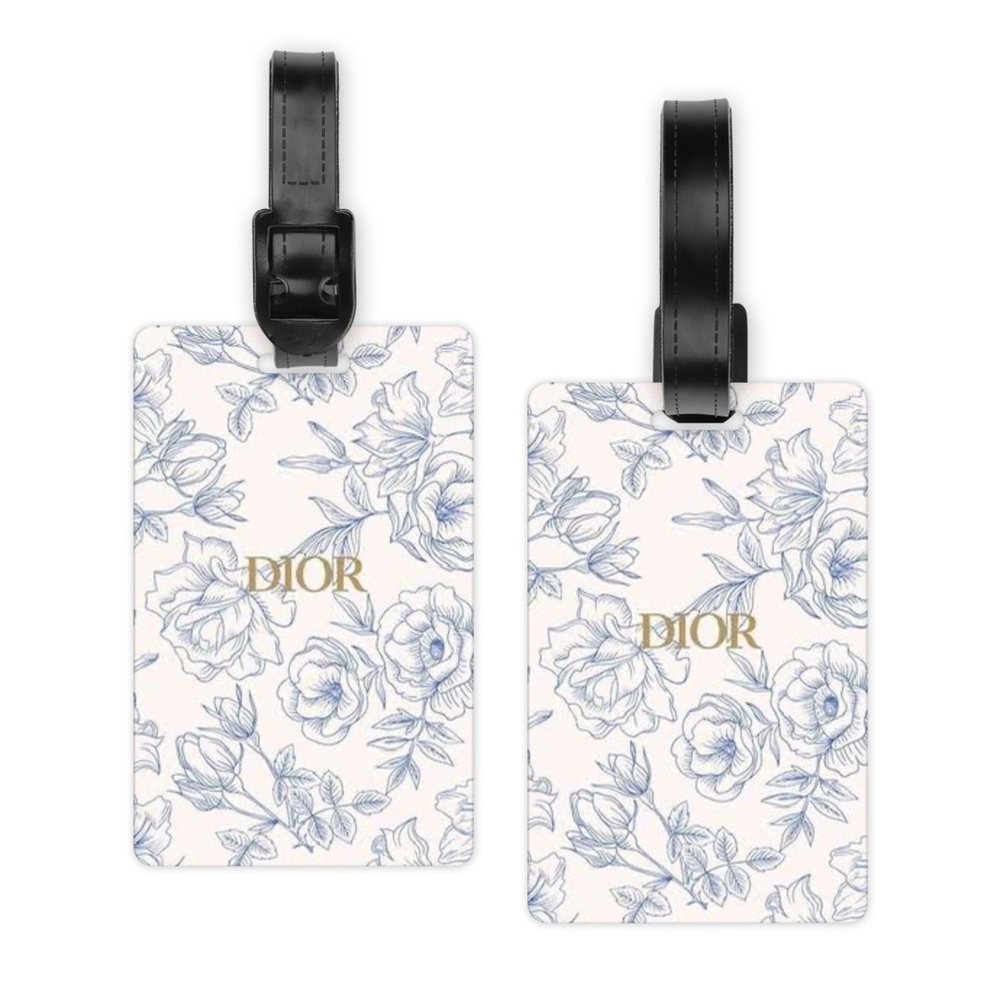 HANDMADE FASHION Luggage Tag With Strap